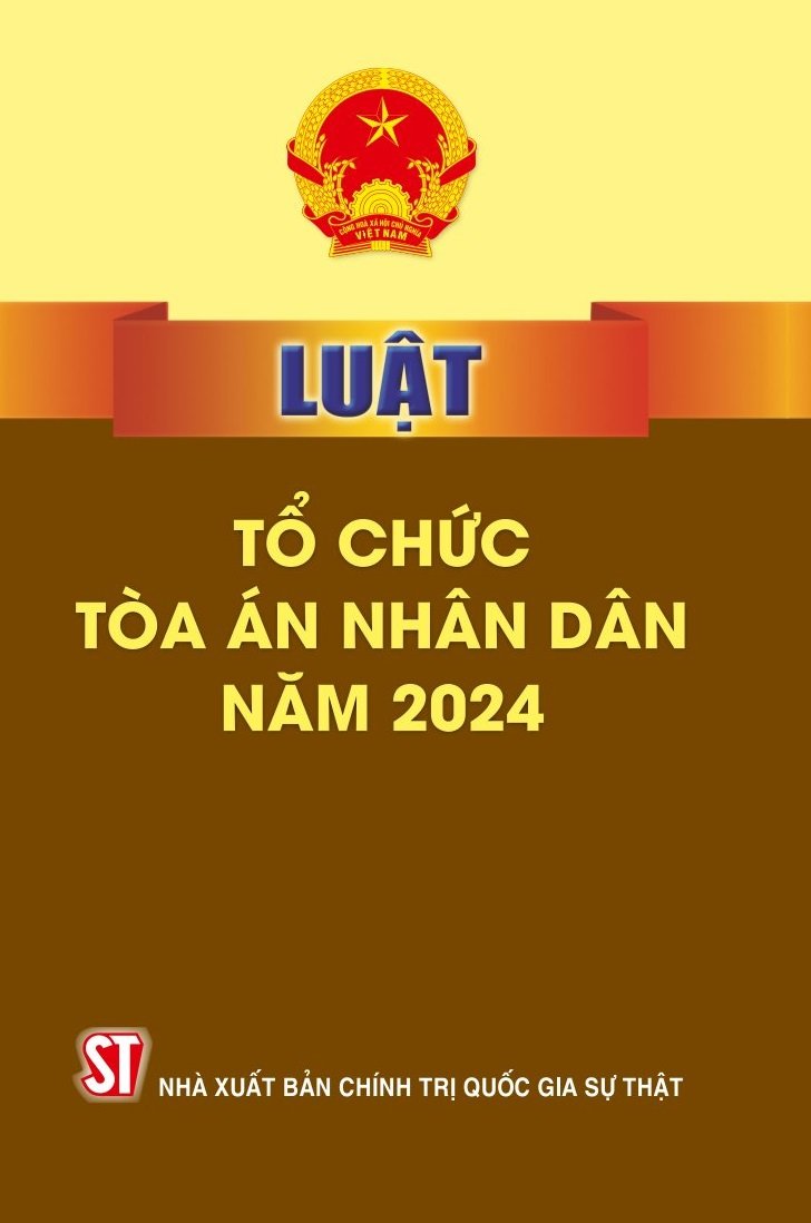 Luật Tổ chức Tòa án nhân dân năm 2024