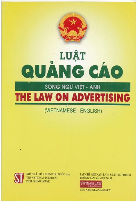 Luật quảng cáo (song ngữ Việt - Anh)