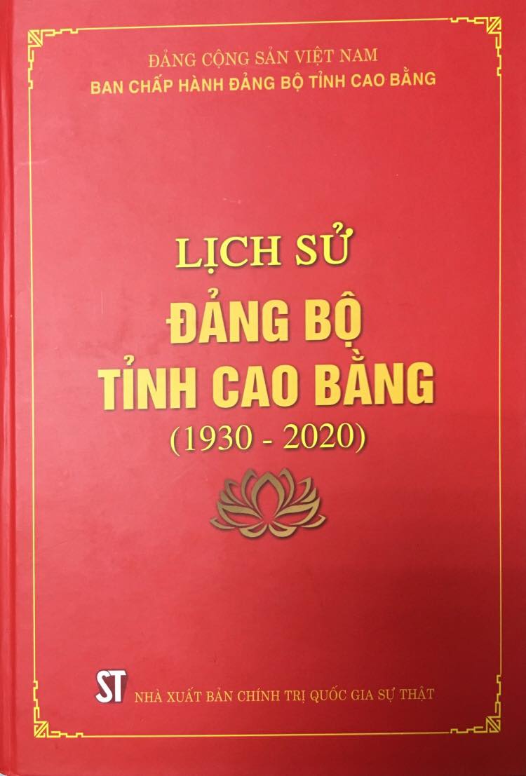 Lịch sử Đảng bộ tỉnh Cao Bằng (1930 - 2020)