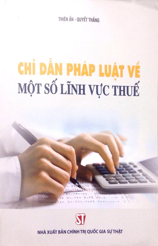 Chỉ dẫn pháp luật về một số lĩnh vực thuế