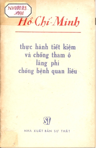 Thực hành tiết kiệm, chống tham ô, lãng phí, chống bệnh quan liêu