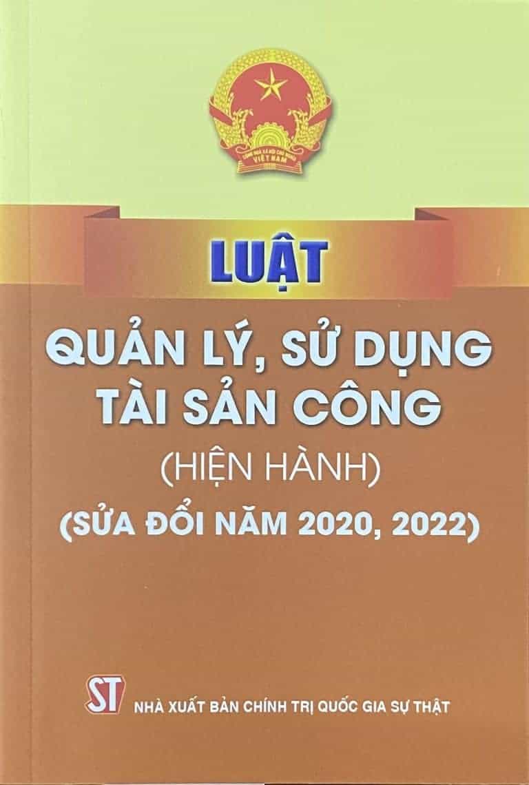 Luật Quản lý, sử dụng tài sản công (hiện hành) (sửa đổi năm 2020, 2022)