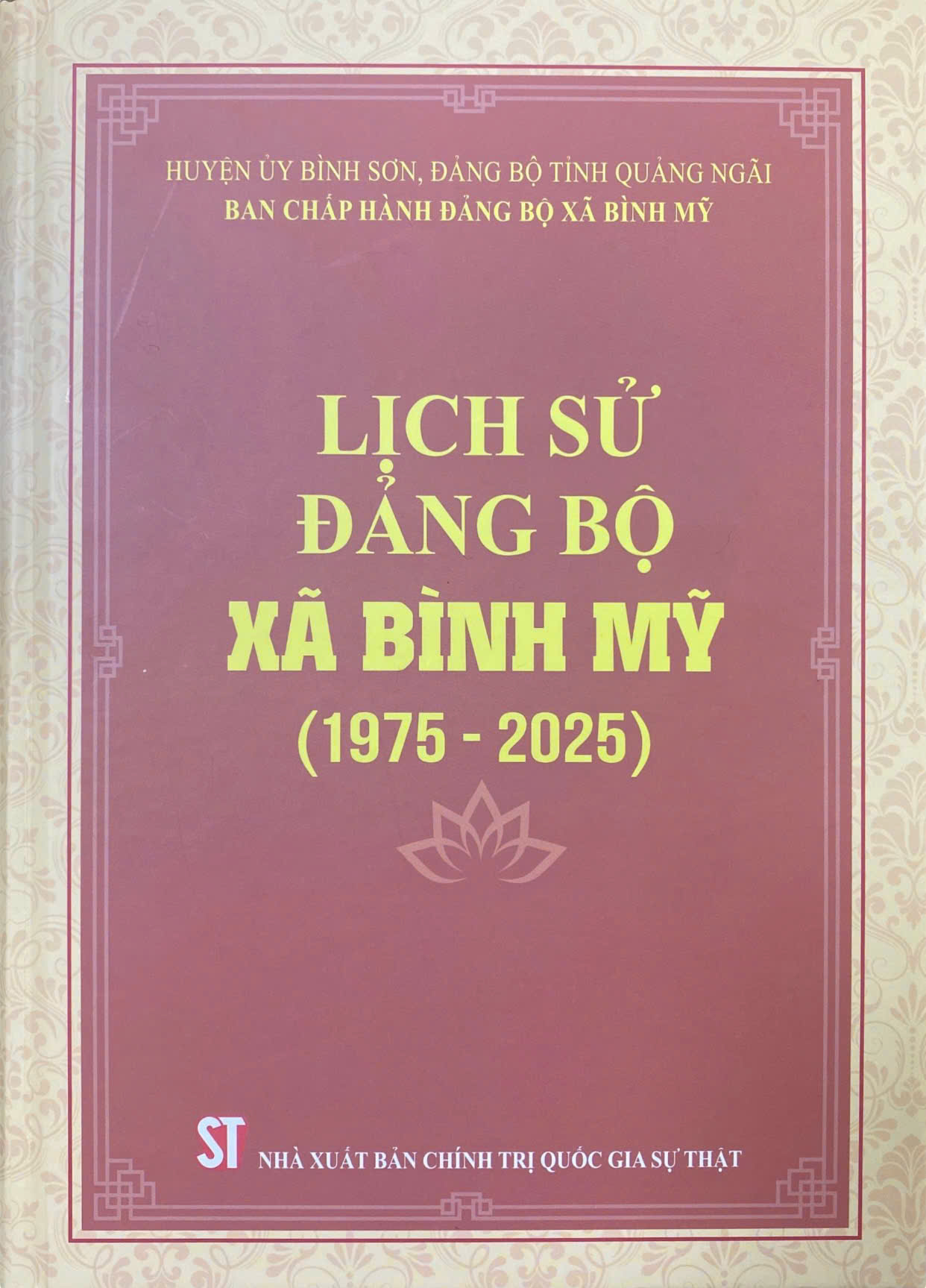 Lịch sử Đảng bộ xã Bình Mỹ (1975 - 2025)