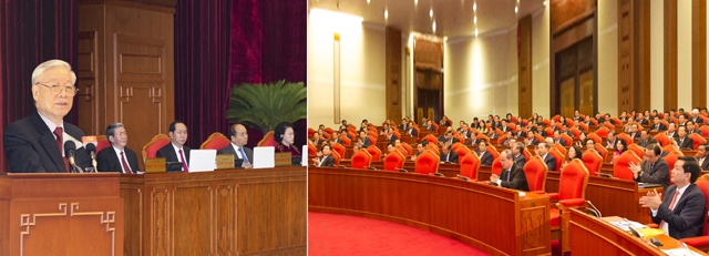 10.10.2016 Lan Bài phát biểu của TBT Ảnh