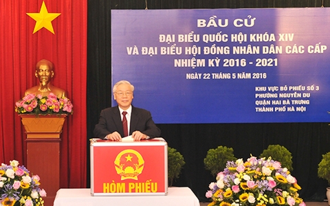 22.5.2016 Lan Rộn ràng Ngày bầu cử - Ảnh 1