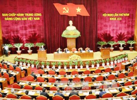 6.5.2017 Lanảnh Khai mạc Hội nghị lần thứ năm Ban Chấp hành Trung ương Đảng khóa XII
