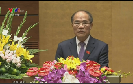 Chủ tịch QH Nguyễn Sinh Hùng