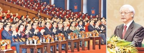 Các đại biểu tại lễ kỷ niệm. Ảnh ĐĂNG KHOA