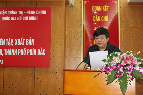 Dong chi Nguyen The Ky phat bieu