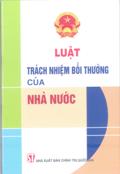 Luật trách nhiệm bồi thường của Nhà nước