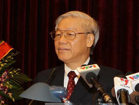Tong bi thu Nguyen Phu Trong