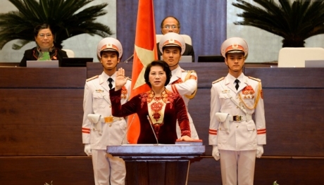 Tân CTQH tuyên thệ