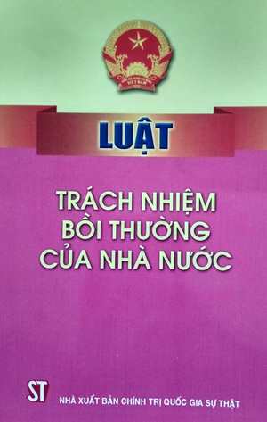 Luật Trách nhiệm bồi thường của Nhà nước