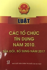 Luật Các tổ chức tín dụng năm 2010, sửa đổi, bổ sung năm 2017