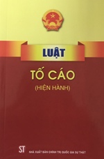 Luật tố cáo (hiện hành)