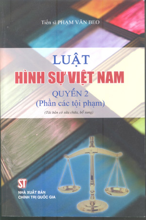 Luật hình sự Việt Nam, Quyển 2 (Phần các tội phạm)