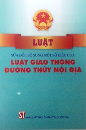 Luật sửa đổi, bổ sung một số điều của luật giao thông đường thủy nội địa