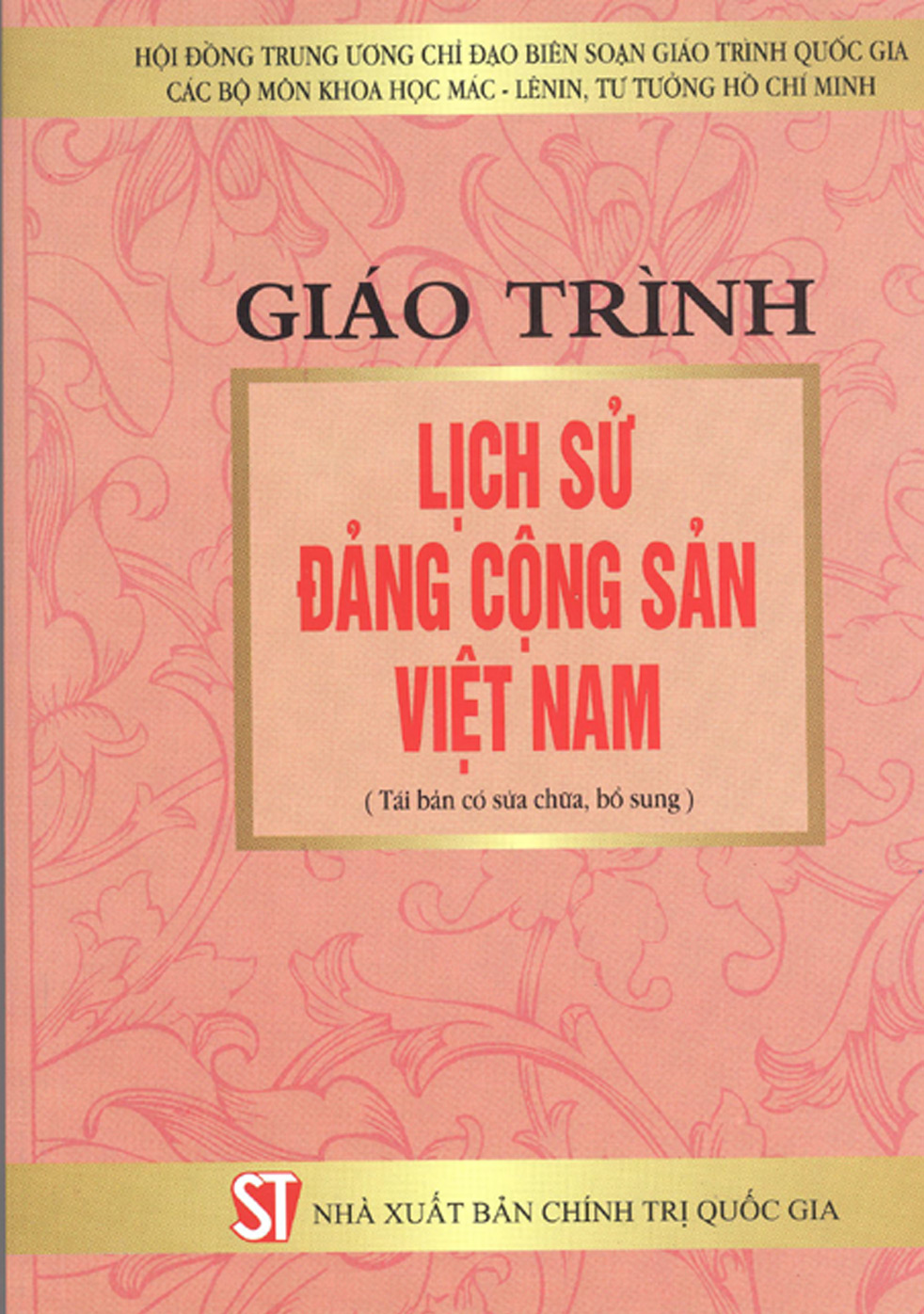 Giáo trình Lịch sử Đảng Cộng sản Việt Nam 