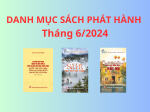 Danh mục sách phát hành tháng 6/2024