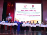 Sinh hoạt chính trị tìm hiểu cuốn sách 'Kiên quyết, kiên trì đấu tranh phòng, chống tham nhũng, tiêu cực, góp phần xây dựng Đảng và Nhà nước ta ngày càng trong sạch, vững mạnh' của Tổng Bí thư Nguyễn Phú Trọng và trao tặng các Tủ sách điện tử cho các đơn 