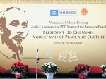 Lễ kỷ niệm 35 năm UNESCO ra Nghị quyết vinh danh Chủ tịch Hồ Chí Minh