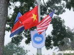 Đường phố Hà Nội rợp cờ hoa trước thềm Hội nghị thượng đỉnh Mỹ - Triều