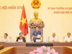 Phiên họp thứ 32 Ủy ban Thường vụ Quốc hội khóa XIV khai mạc ngày 11/3