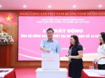 Ủng hộ đồng bào bị thiệt hại do bão số 10