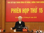 Tổng Bí thư, Chủ tịch nước Nguyễn Phú Trọng chủ trì Phiên họp thứ 15 Ban Chỉ đạo Trung ương về phòng, chống tham nhũng