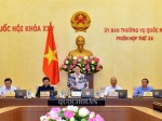 Khai mạc phiên họp thứ 34 của Ủy ban Thường vụ Quốc hội