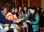 Chủ tịch Quốc hội Nguyễn Thị Kim Ngân chúc Tết tại Văn phòng Quốc hội