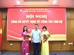  Hội nghị Công bố quyết định về công tác cán bộ