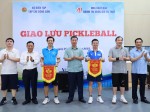Giao lưu pickleball giữa Nhà xuất bản Chính trị quốc gia Sự thật và Tạp chí Cộng sản