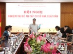 Nghiệm thu Đề án cấp cơ sở Nhà xuất bản