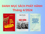 Danh mục sách phát hành tháng 4/2024