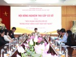 Nghiệm thu cấp cơ sở 02 Đề tài khoa học cấp Ban Đảng