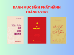 Danh mục sách phát hành tháng 02/2025