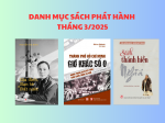 Danh mục sách phát hành tháng 4/2025