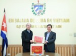 Nhà xuất bản Chính trị quốc gia Sự thật chúc Tết Đại sứ quán Cuba và Đại sứ quán Trung Quốc tại Việt Nam