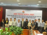 Hội thảo khoa học hướng đến nền kinh tế xanh trong bối cảnh biến đổi khí hậu toàn cầu và vai trò của tuổi trẻ khối các cơ quan trung ương