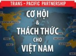 Hiệp định Đối tác xuyên Thái Bình Dương, cơ hội và thách thức - Hành động của chúng ta