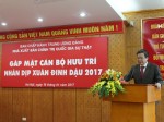 Gặp mặt cán bộ hưu trí nhân dịp Xuân Đinh Dậu 2017