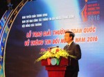 Trao Giải thưởng toàn quốc về Thông tin đối ngoại năm 2016