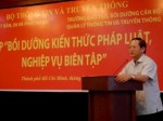 Thứ trưởng Bộ TT&TT: Kiên quyết xử lý ấn phẩm có nội dung sai trái 