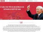 Báo Nhân dân ra mắt trang thông tin đặc biệt về bài viết của Tổng Bí thư Nguyễn Phú Trọng