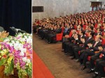  Mít-tinh trọng thể tại Hà Nội và Viêng Chăn kỷ niệm 50 năm Ngày thiết lập quan hệ ngoại giao và 35 năm Ngày ký Hiệp ước Hữu nghị và hợp tác Việt Nam - Lào 