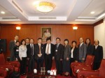 Đoàn Nhà xuất bản Nhân dân Thượng Hải tới thăm và làm việc với Nhà xuất bản Chính trị quốc gia